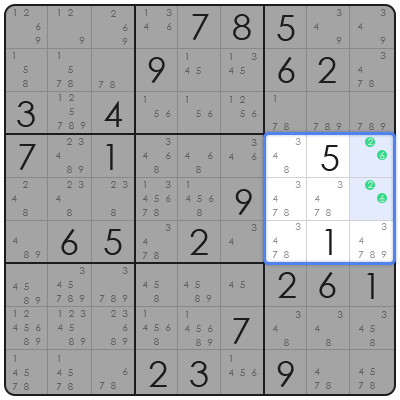 sudoku nyt hint